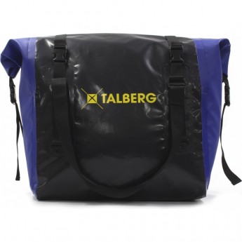 Гермосумка с широким входом TALBERG HUNT DRY BAG PVC 90, черный/василёк